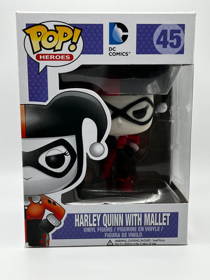 ¡Funko Pop! DC - Harley Quinn con mazo