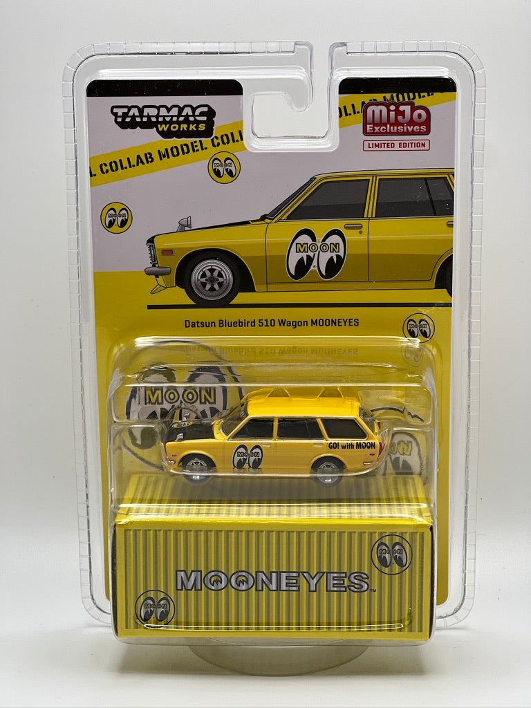 Tarmac Works Datsun Bluebird 510 Wagon Mooneyes "Edición especial limitada"