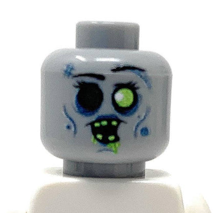 B3 Customs® Minifig Head: Zombie #1