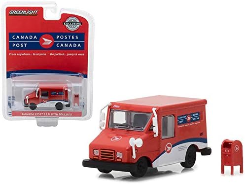 Greenlight Collectibles Hobby Store Exclusivo Canada Post LLV con buzón