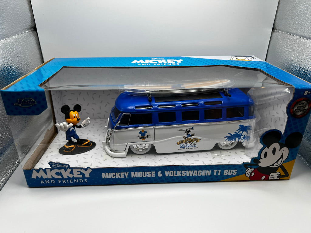 Disney - Mickey Mouse y Volkswagen T1 Bus de Jada