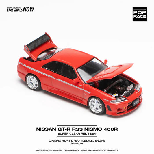 Pop Race GTR Nismo 400R (Red)