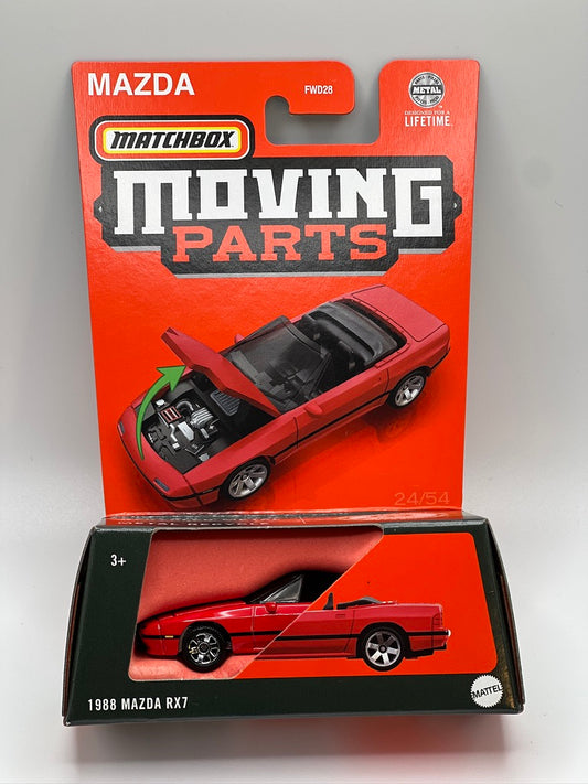 Pièces mobiles Matchbox - 1996 Mitsubishi Lancer Evolution IV (Noir)