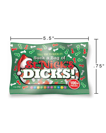 Suck a Bag of St. Nicks Dicks -  Candy - 3oz Bag