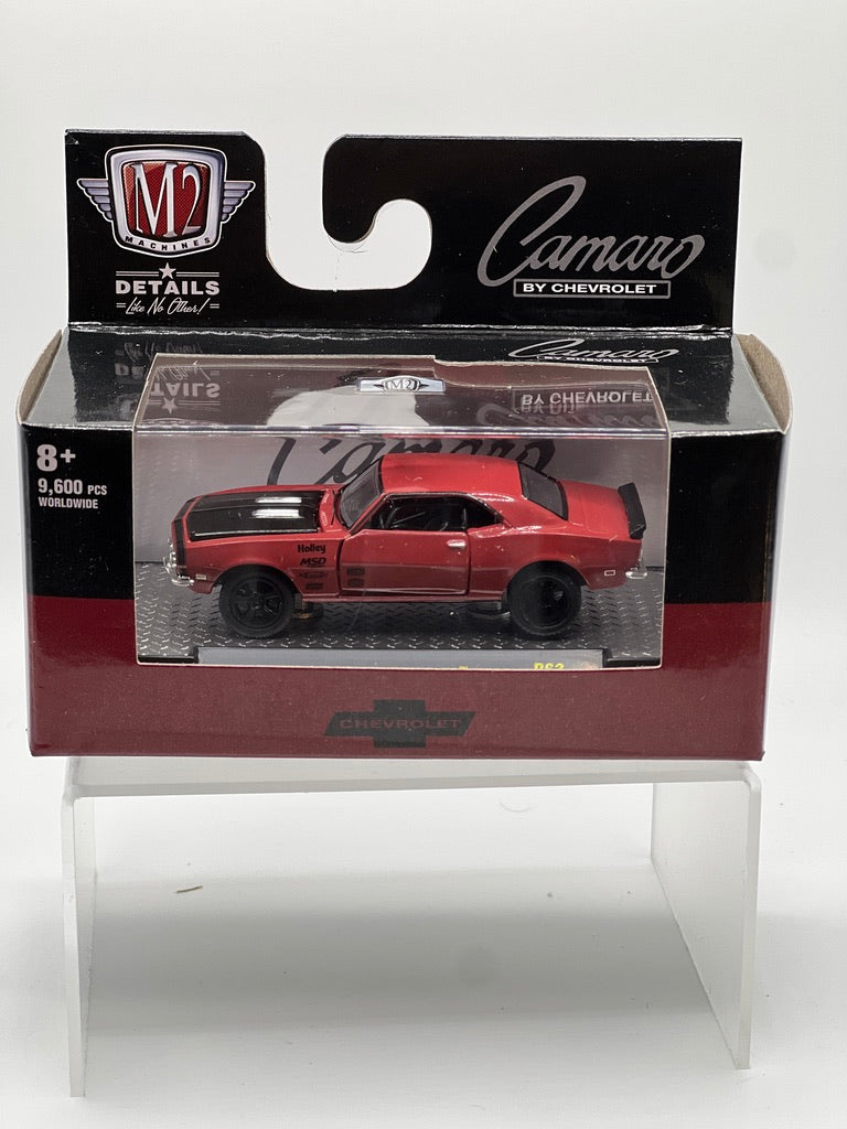 M2 Detroit Muscle - 1968 Chevrolet Camaro SS 350 (Red/Black)