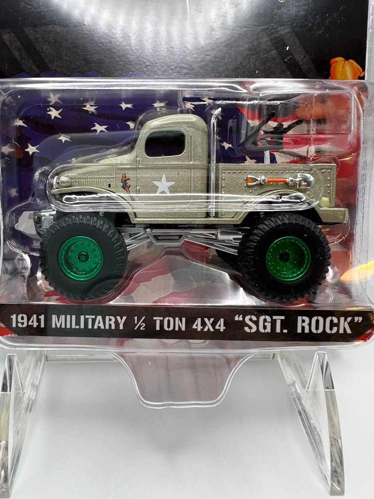 Greenlight Stacey David's (CHASE) 1941 Military 1/2 4x4 "Sgt. Rock"