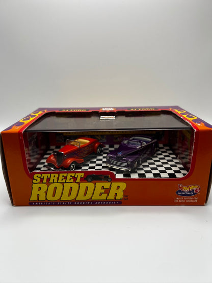 Hot Wheels Hot Rod Series 1 Street Rodder Ford '34 & '47 Limited Edition Box Set