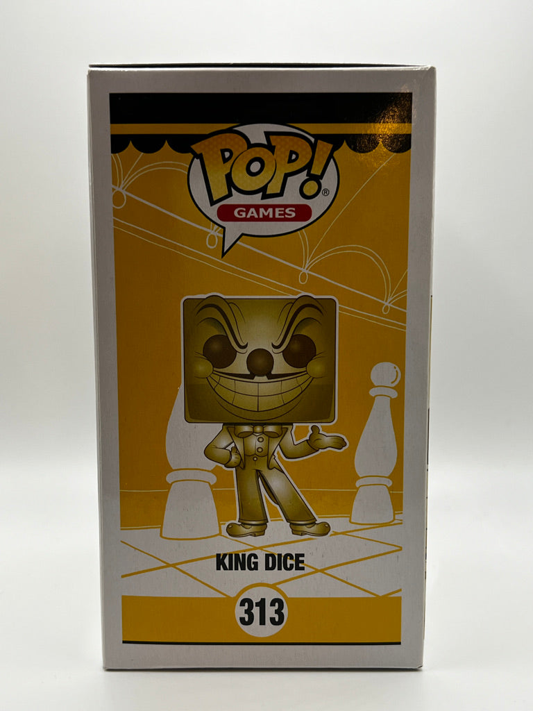 Funko Pop! Games - King Dice  *Gold* (Cuphead) E3 2018 Limited Edition