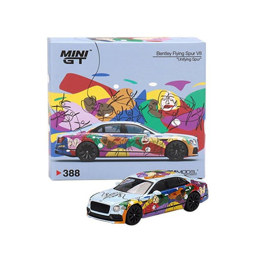 Mini GT Bentley Flying Spur V8 "Unifying Spur" Livery Limited Edition to 9999 pieces