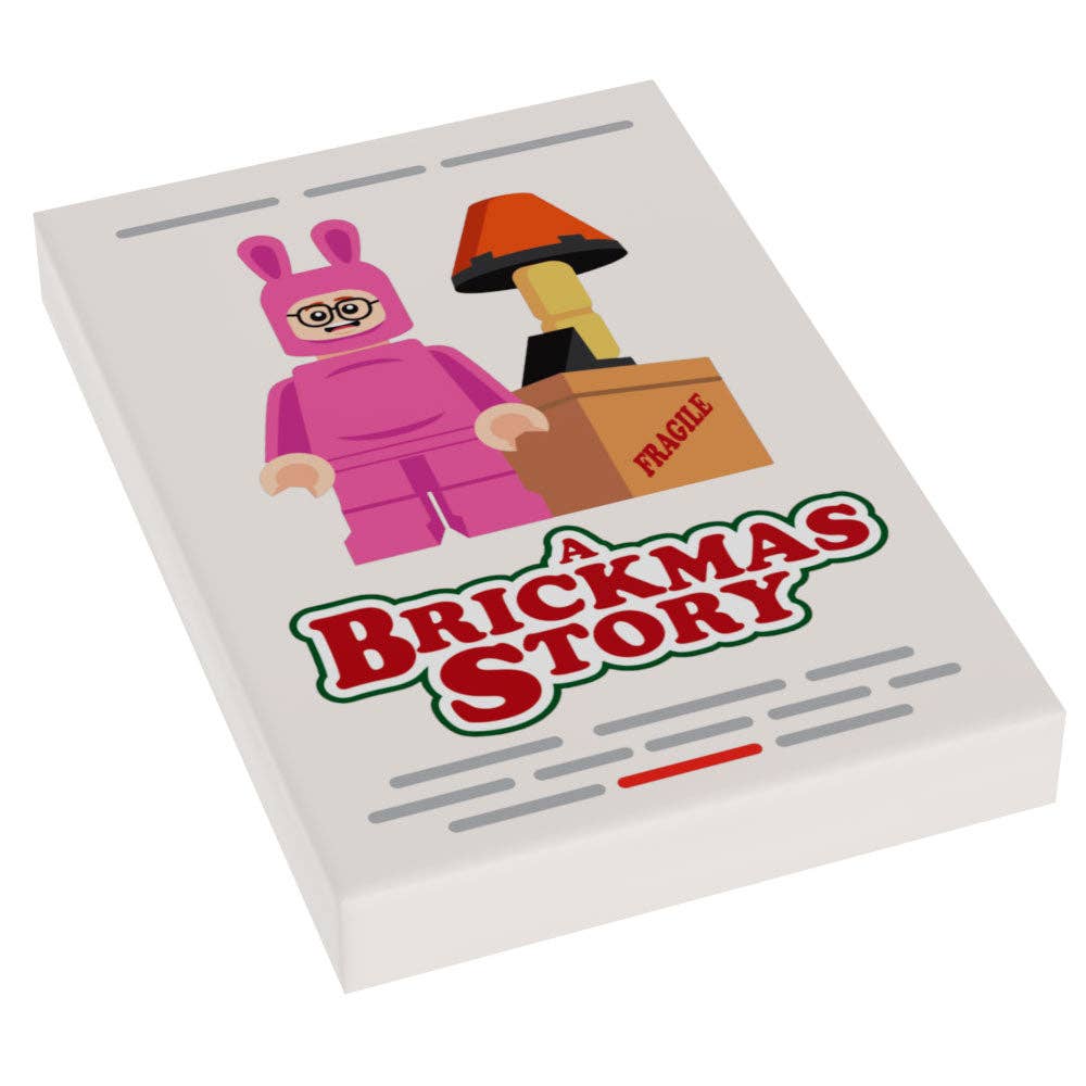 B3 Customs - A Brickmas Story Movie Cover (2x3 Tile)