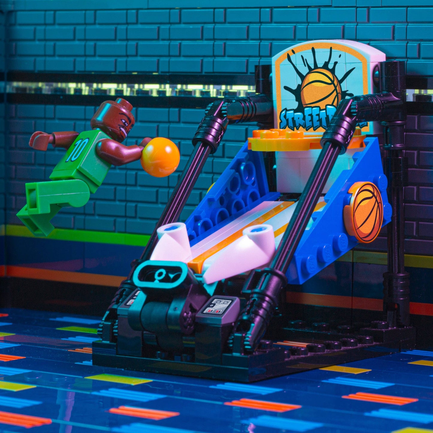 B3 Customs - Streetball - Custom LEGO Basketball Arcade Game