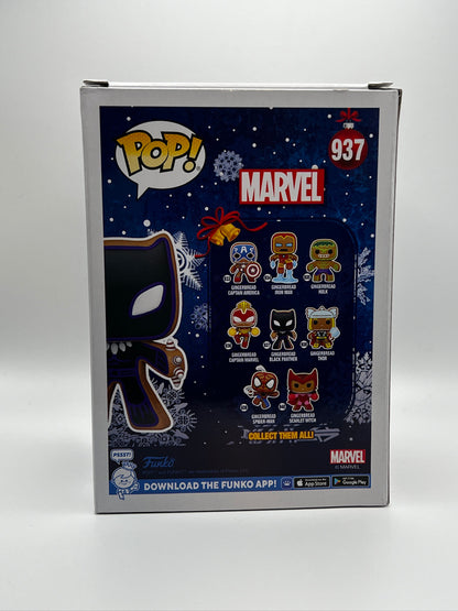 ¡Funko Pop! Marvel - Pantera Negra de pan de jengibre