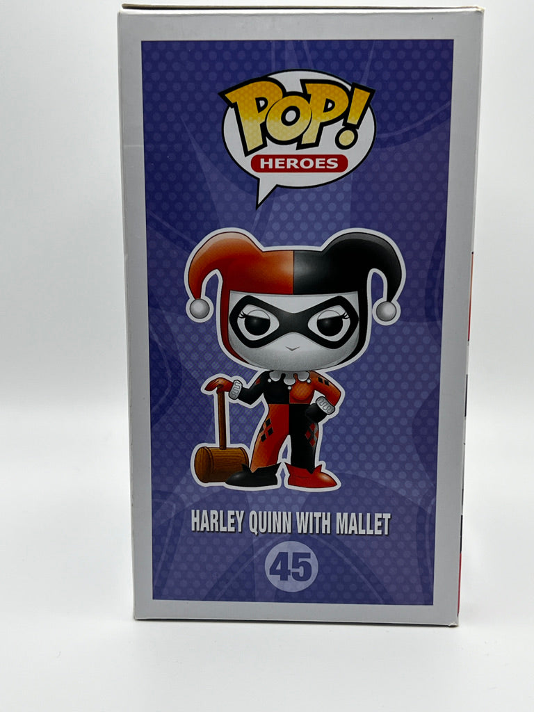 ¡Funko Pop! DC - Harley Quinn con mazo