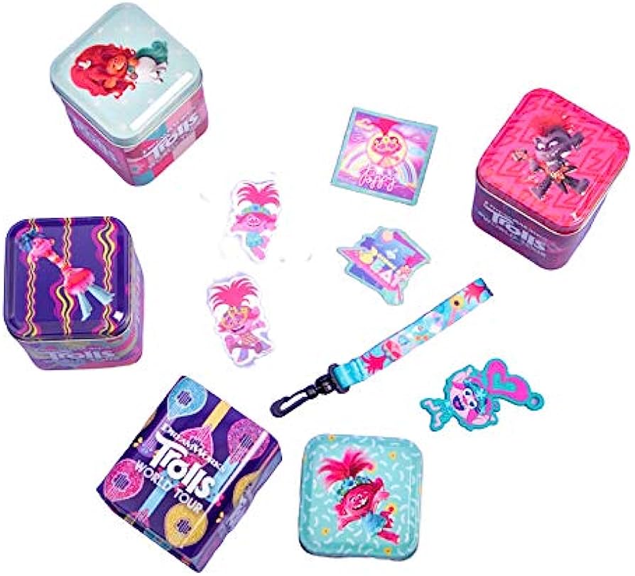 DreamWorks Trolls World Tour Tins