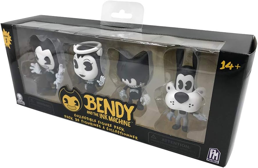 Bendy and the Ink Machine Collectible Figure Pack (4 figures)