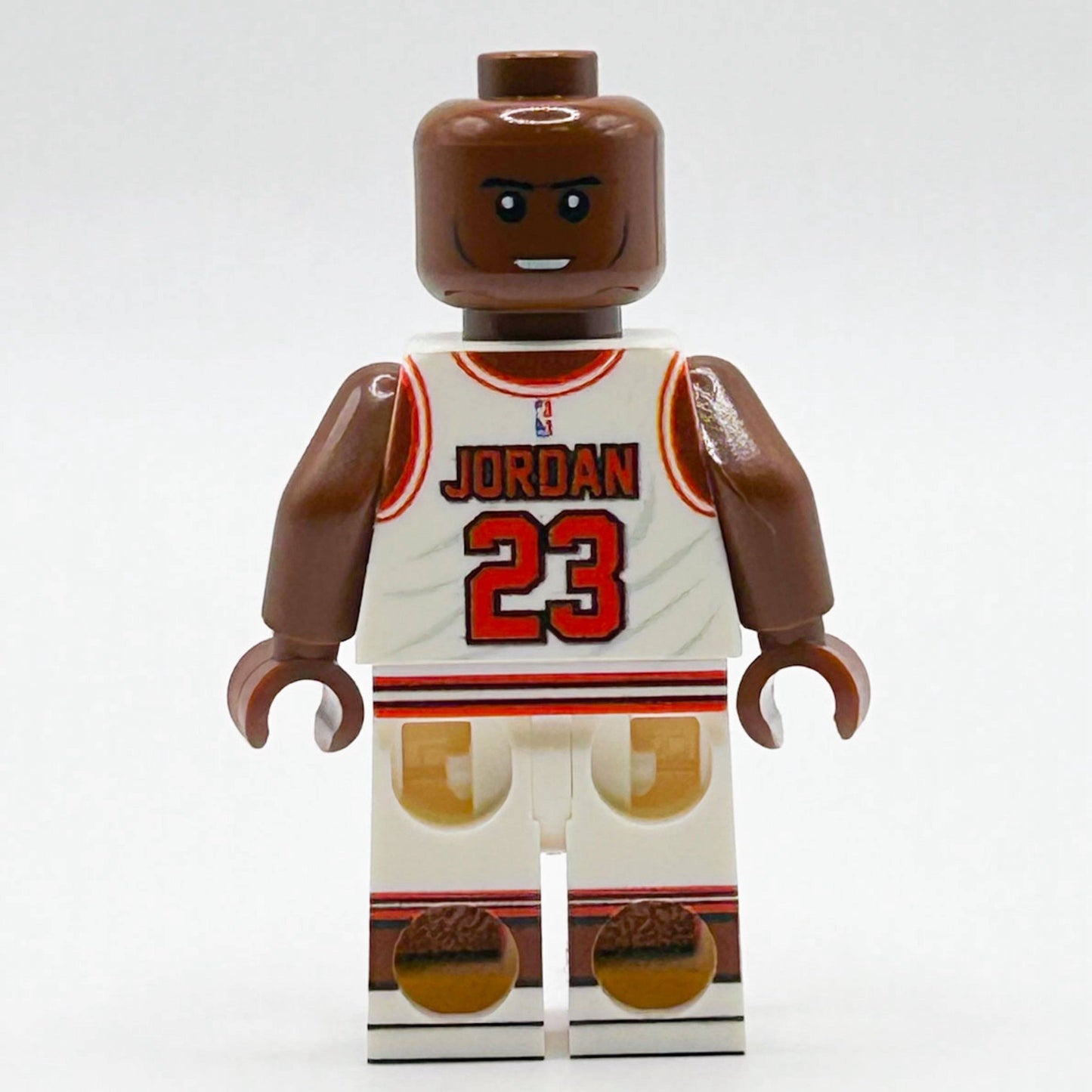 B3 Customs - MJ #23 (White Jersey) Basketball Player Minifig