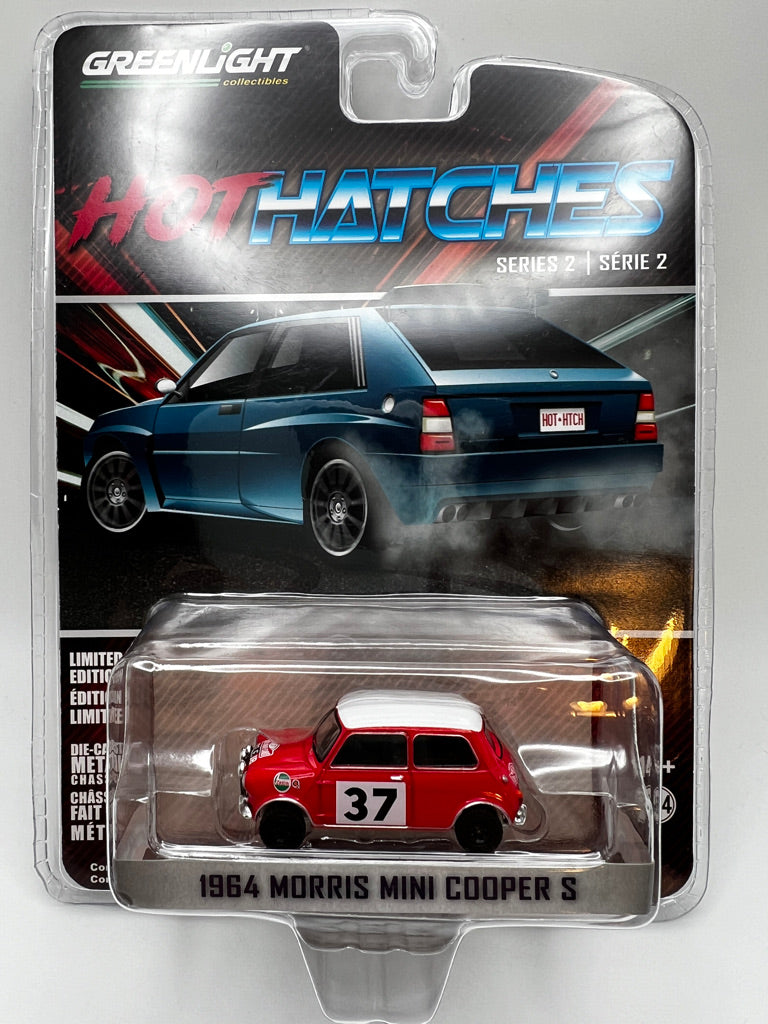 Greenlight Hot Hatches Series 2 1964 Morris MINI Cooper S