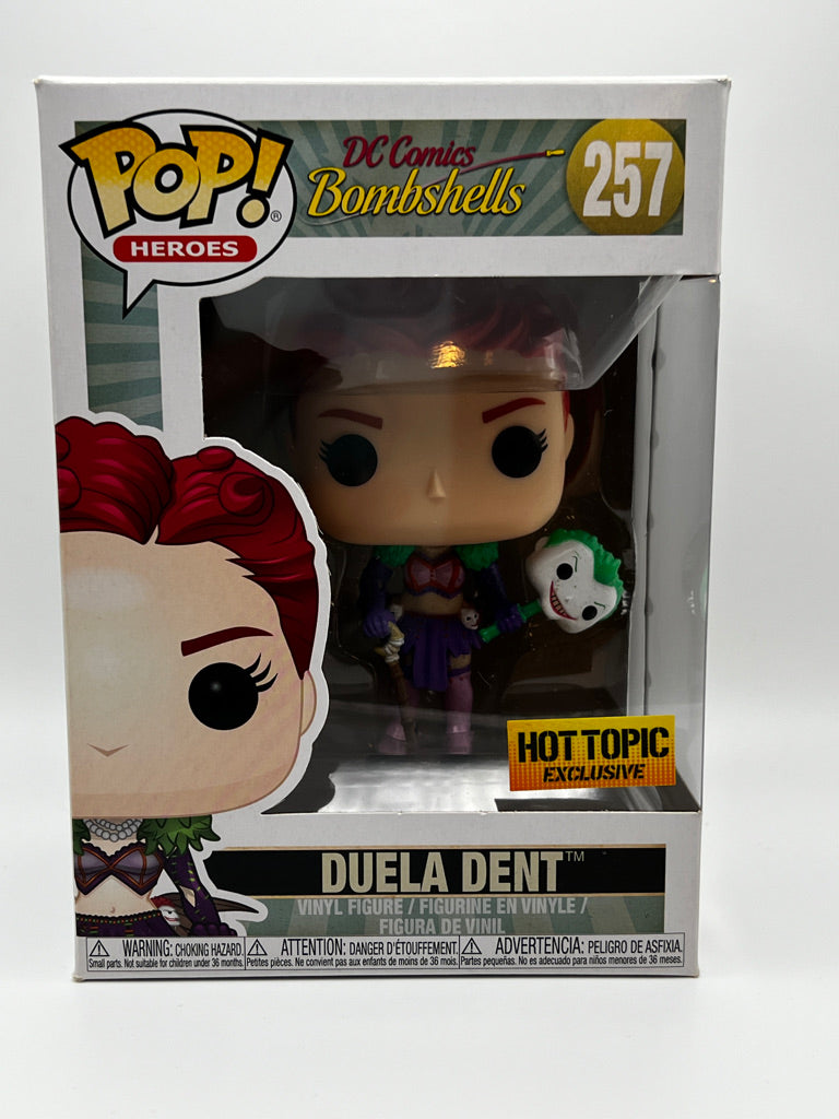 ¡Funko Pop! DC - Duela Dent (Bombshells) Exclusivo de tema candente