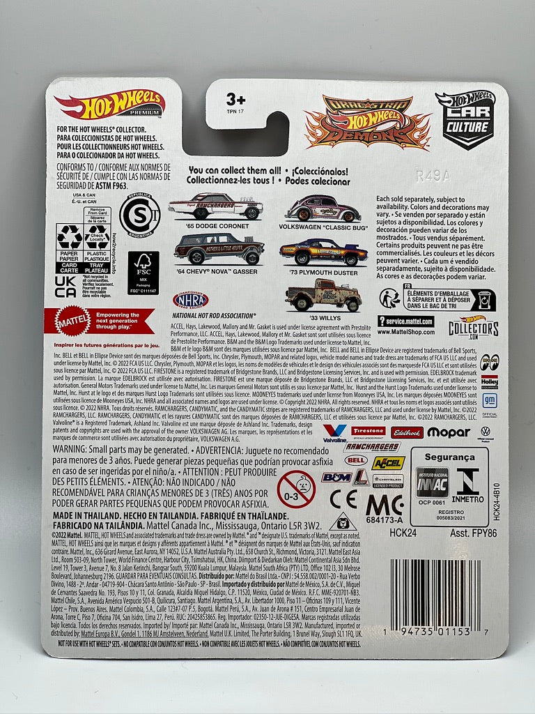 Hot Wheels Premium: Car Culture Drag Strip Demons #1/5 - '65 Dodge Coronet