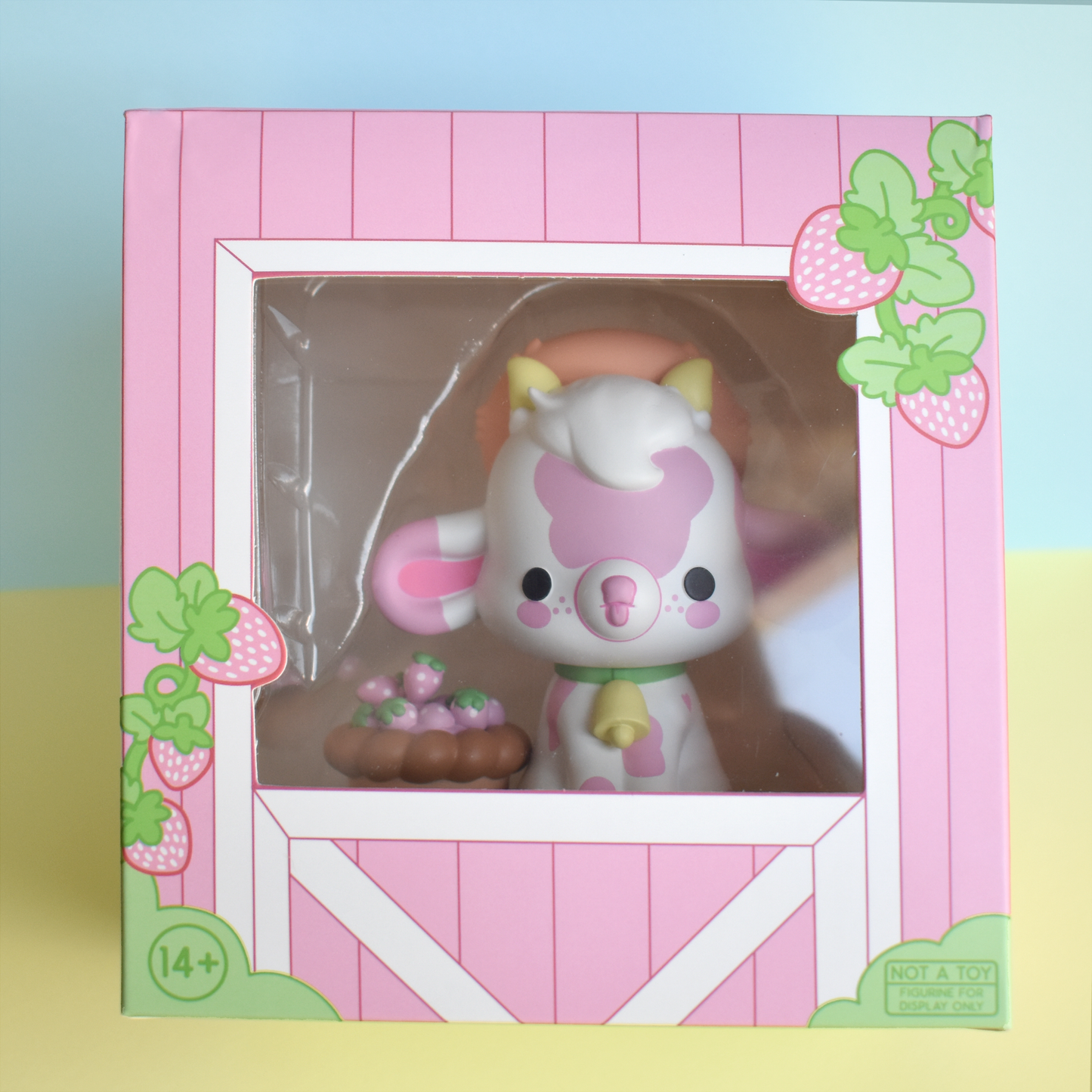 Shortcake the Strawberry Cow by Bright Bat Design