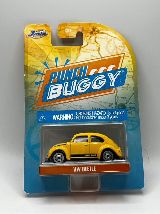 Jada Punch Buggy/Slug Bug VW Beetle (Yellow)