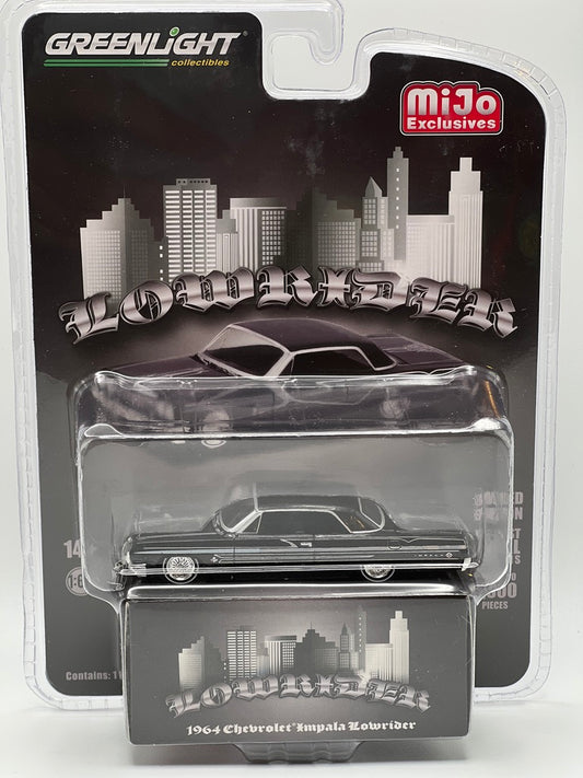 Serie Greenlight Lowrider - Chevrolet Impala Lowrider 1964 (negro)