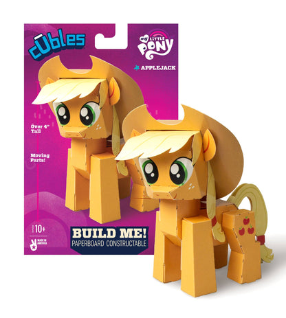 Cubles - My Little Pony APPLEJACK - 3D Buildable STEM Toy