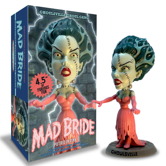 Mad Bride Putrid in Pink - Tiny Terror Decorative Figure from Retro-a-go-go!