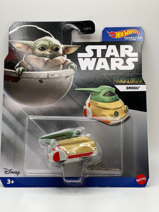 Hot Wheels Lo mejor de los coches con personajes - Star Wars - Grogu