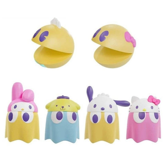 Pac-Man x Sanrio Characters Chibicollect Figure Blind Box (Vol. 1)