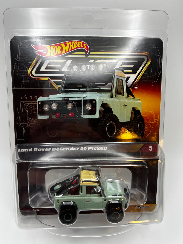 Hot Wheels Elite 64 Camioneta Land Rover Defender 90