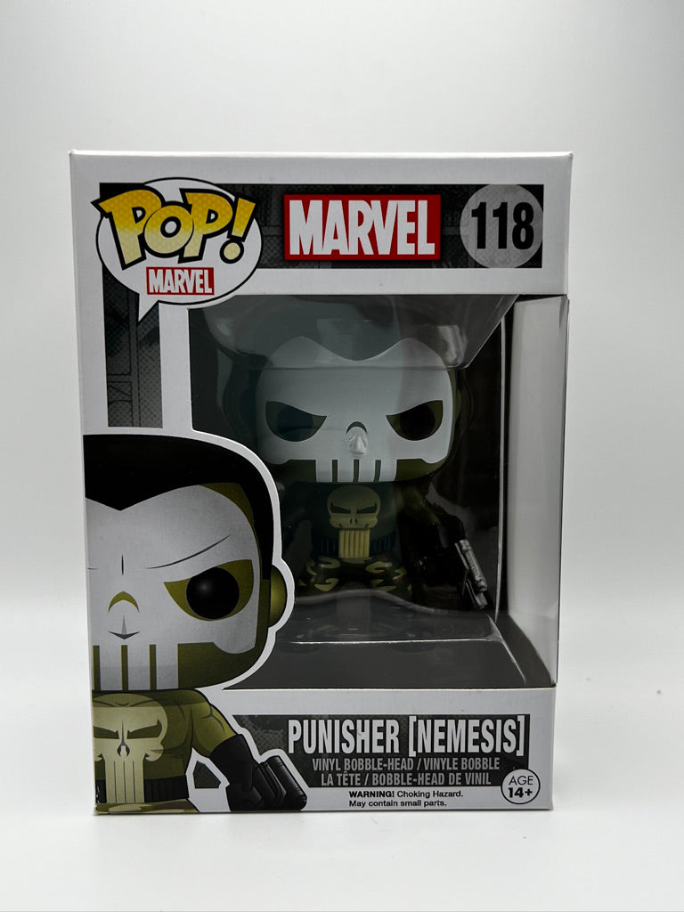 ¡Funko Pop! Marvel - Punisher [Némesis] #118