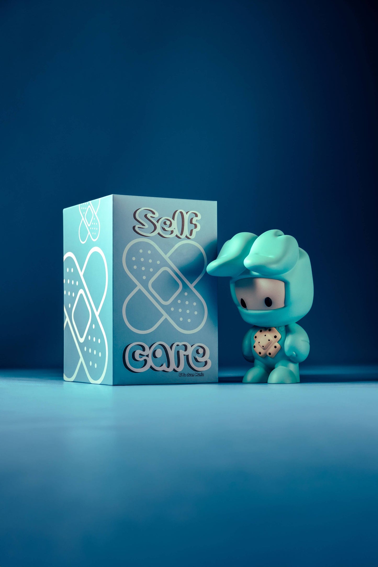 Self Care 7" Vinyl Figure by 3DRetro x Juan Muniz Ninobuni