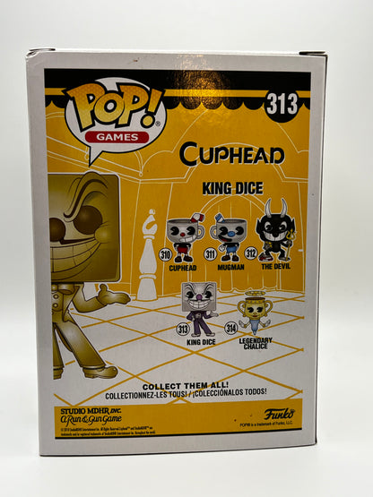 Funko Pop! Games - King Dice  *Gold* (Cuphead) E3 2018 Limited Edition