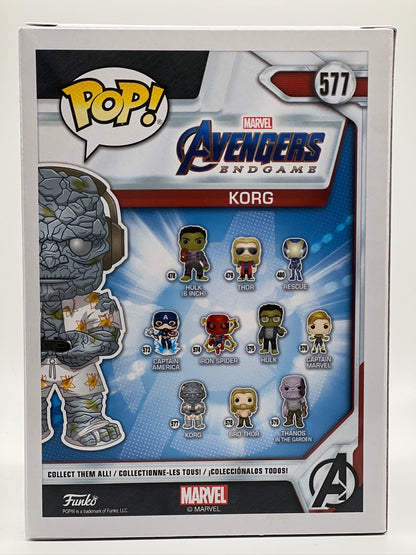 ¡Funko Pop! Marvel - Korg (jugador) Vengadores Endgame #577