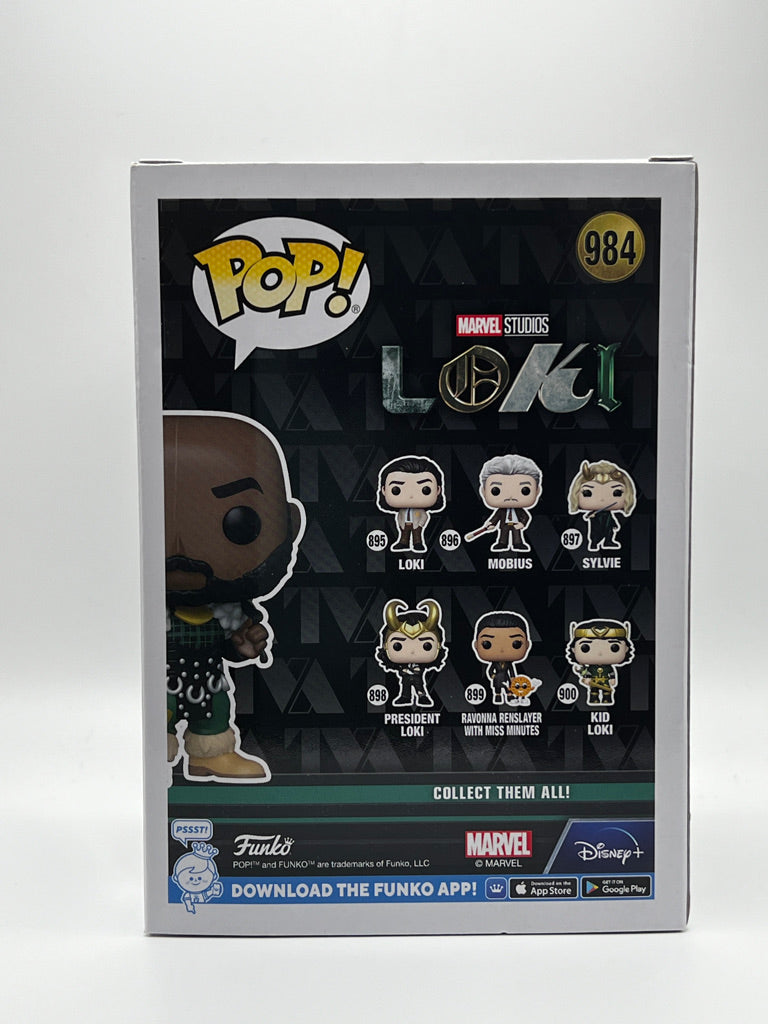 Funko Pop! Marvel - Boastful Loki (2022 Wondrous Convention Limited Edition)