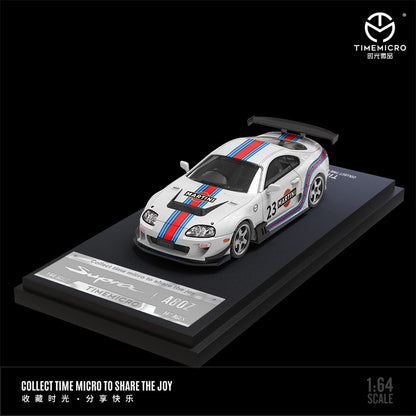 TimeMicro Toyota Supra A80Z (decoración Martini sin figura)