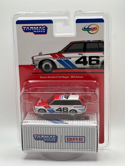 Tarmac Works Datsun Bluebird 510 Wagon "BRE #46" Exclusivo de Indonesia