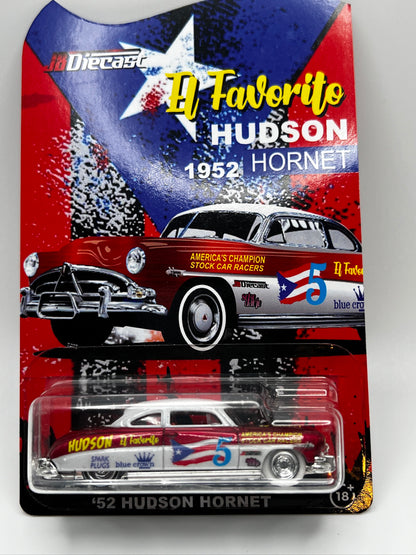 JBDiecast Custom El Favorito '52 Hudson Hornet Puerto Rico Flag (#1 of 1)