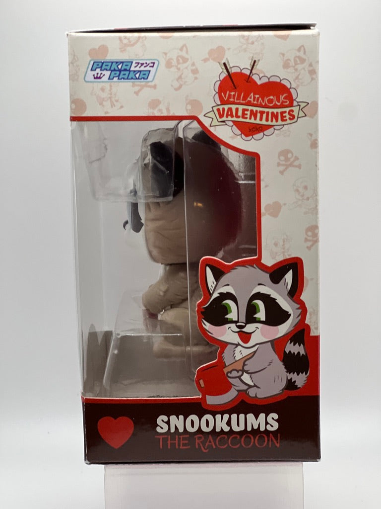 Funko Paka Paka Vilainous Valentines - Snookums The Raccoon