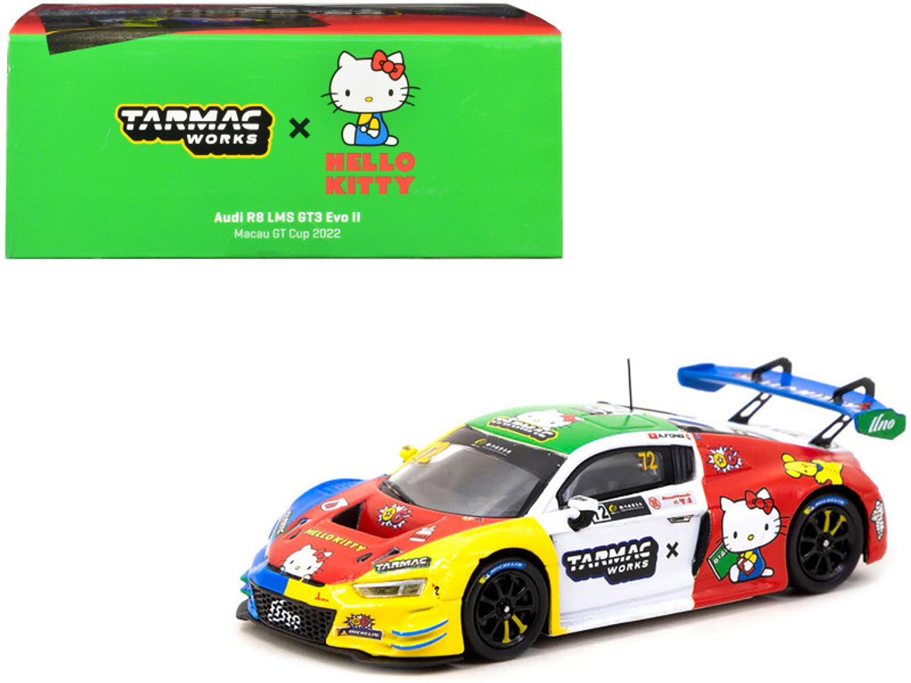 Tarmac x Hello Kitty - Audi R8 LMS GT3 Evo II (Uno Racing-Adderly Fong)