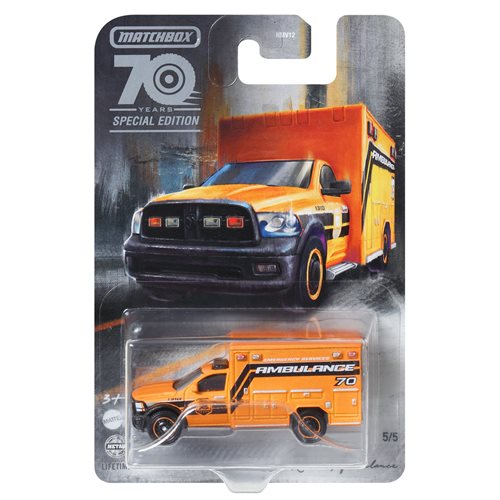 Matchbox 70 Años Edición Especial Piezas Móviles