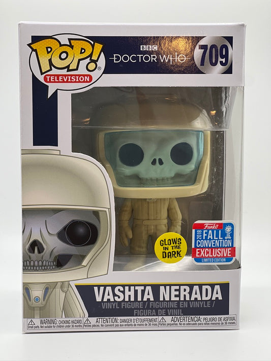 ¡Funko Pop! TV - Doctor Who - Vashta Nerada (Convención de Otoño de 2018) Brilla en la oscuridad