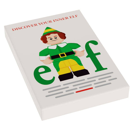 B3 Customs - ELF Christmas Movie Cover (2x3 Tile)