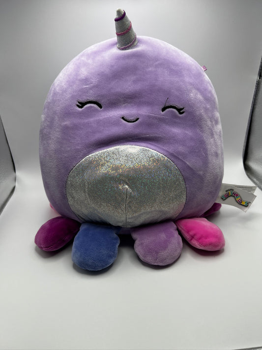 Escuadrón perfumado misterioso de pulpo de Squishmallow de 8"