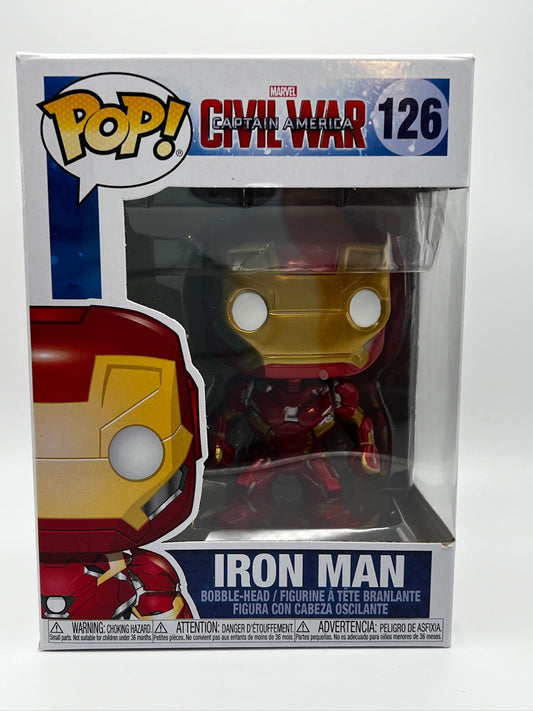 Funko Pop! Guerre civile d'Iron Man (#126)