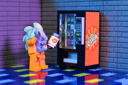 B3 Customs - Orange Click - Custom LEGO Soda Vending Machine