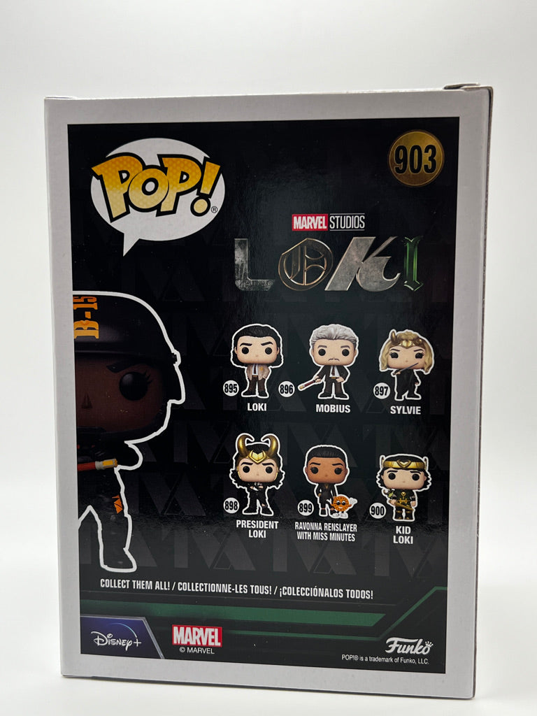 ¡Funko Pop! Marvel - Hunter B-15 (Loki) Exclusivo de Amazon #903