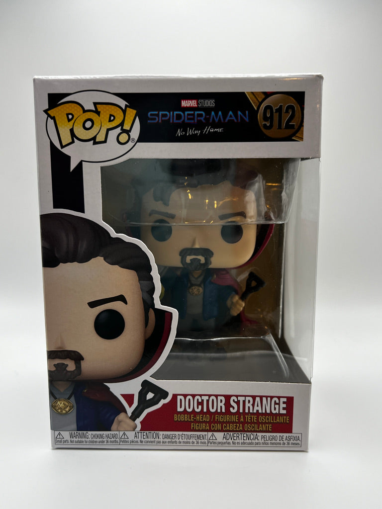 ¡Funko Pop! Marvel - Doctor Strange con pala (Spider-Man No Way Home) #912