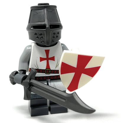 B3 Customs - Templar Crusader Knight - Custom Castle Minifig